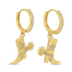 Cowboy Boots Earrings